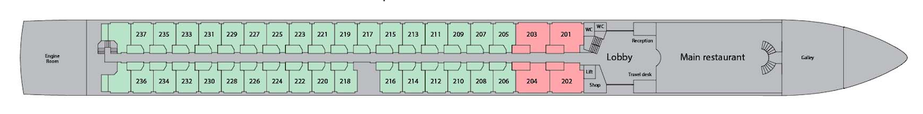 Riviera Travel, MS Riviera Radiance, Ruby Deck.png